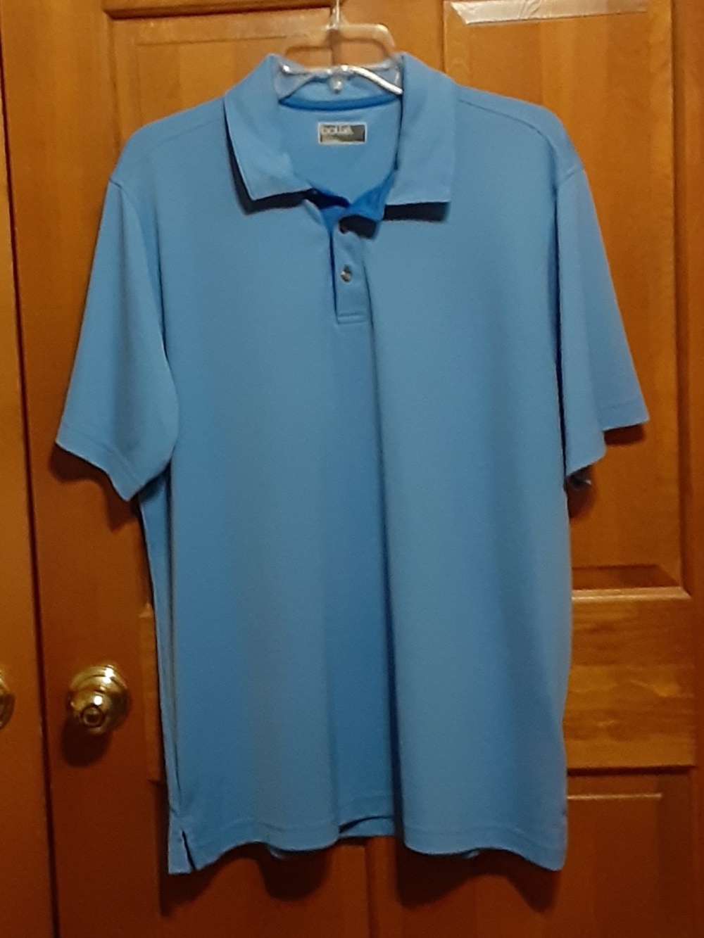 bolle' 2-Tone Blue Polo Shirt